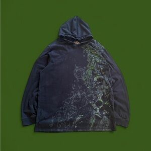 Y2K MMA Elite Black/Green Hoodie